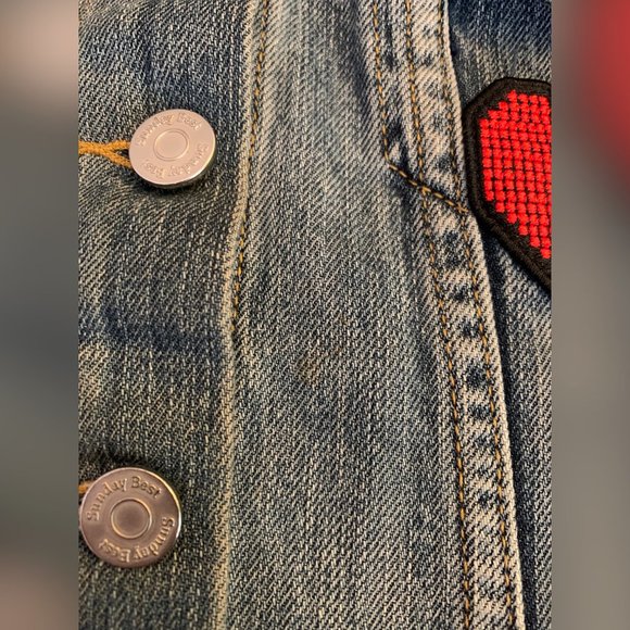 Aritzia Sunday Best Embroidered Jean Jacket - Picture 11 of 12